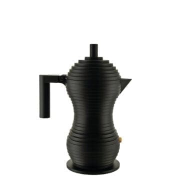 Alessi - Caffettiera Pulcina Nero 3 tazze
