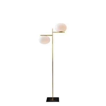 Oluce Lampada da terra Alba 383 ottone Longho Design Palermo