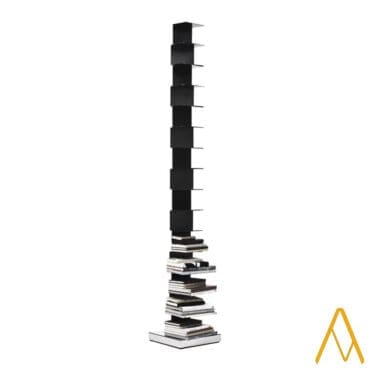 Opinion Ciatti - Ptolomeo Nero Base Inox h160