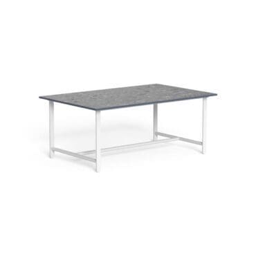 Talenti – Tavolino Riviera 110x70 Bianco Grigio