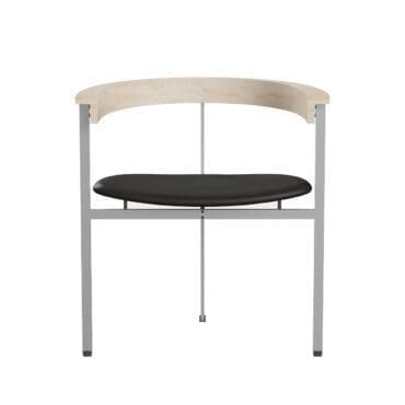 Fritz Hansen – Sedia PK11 pelle Aura