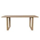 Fritz Hansen Tavolo Essay L218 rovere pigmentato bianco