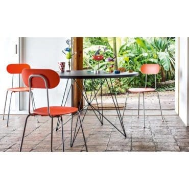 Magis sedia Mariolina Cromata Arancio longho palermo_1