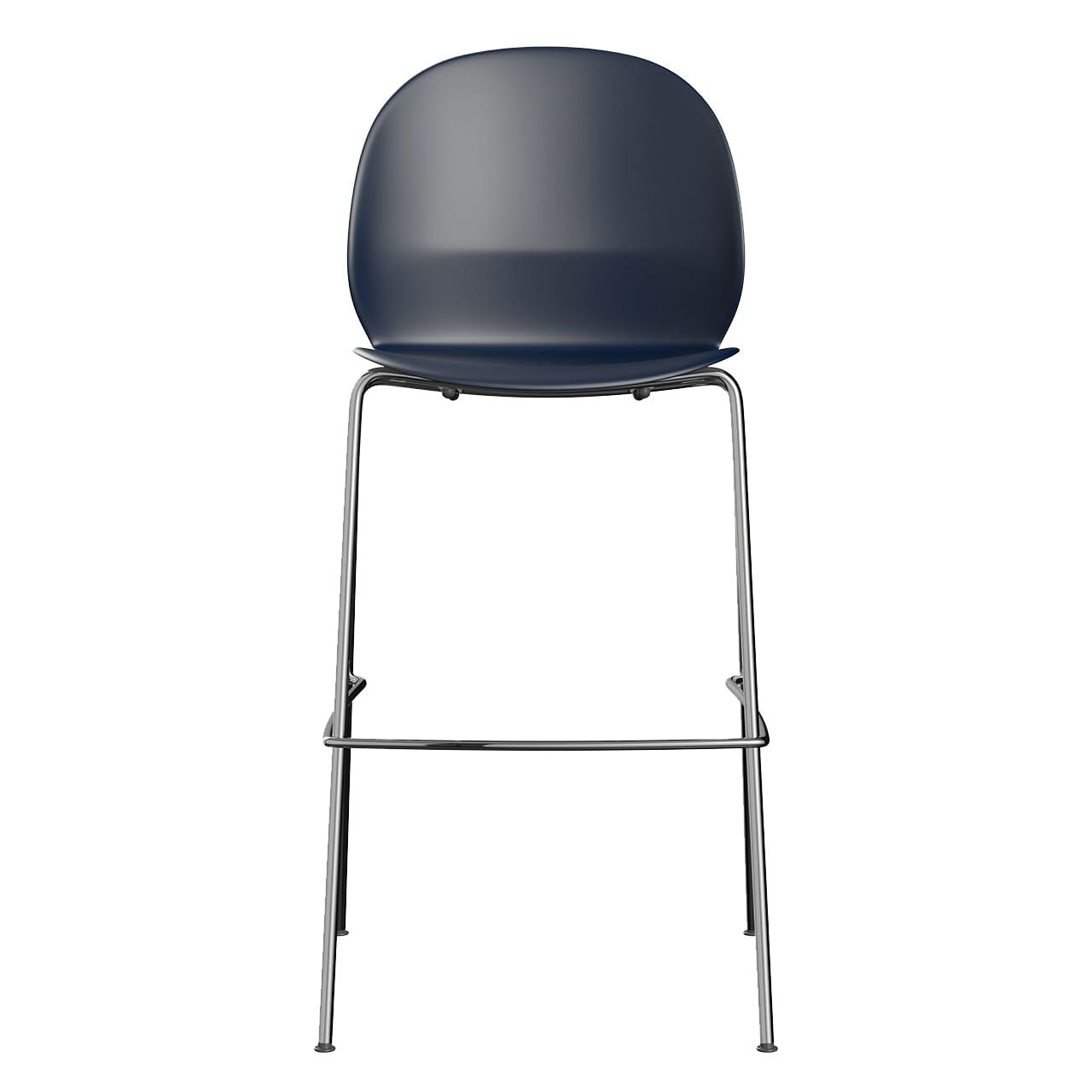 Fritz Hansen sgabello N02 Blu scuro Longho Palermo_0