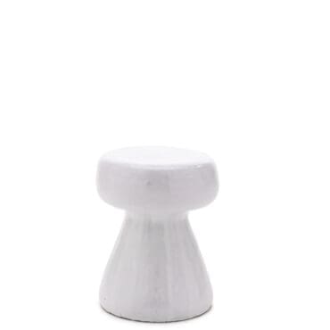 Gervasoni - Tavolino/ Pouf Inout 44 bianco