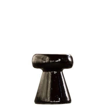 Gervasoni - Tavolino/ Pouf Inout 44 nero