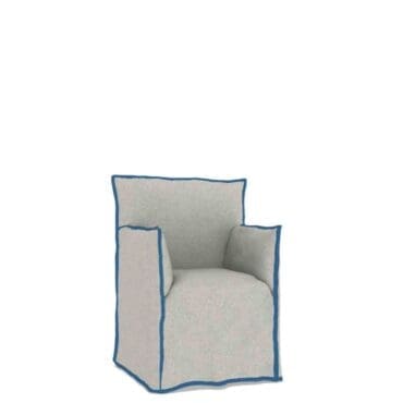 Gervasoni – Sedia Ghost Out 25 tessuto cat.C