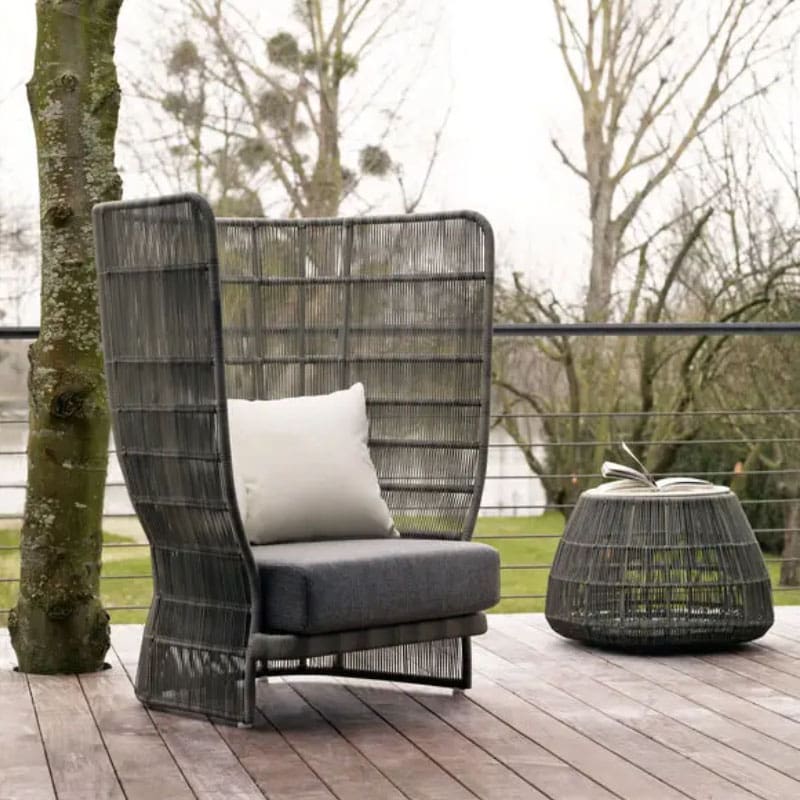 B&B Italia Poltrona Outdoor Canasta '13 con schienale alto 1 Longho Design Palermo