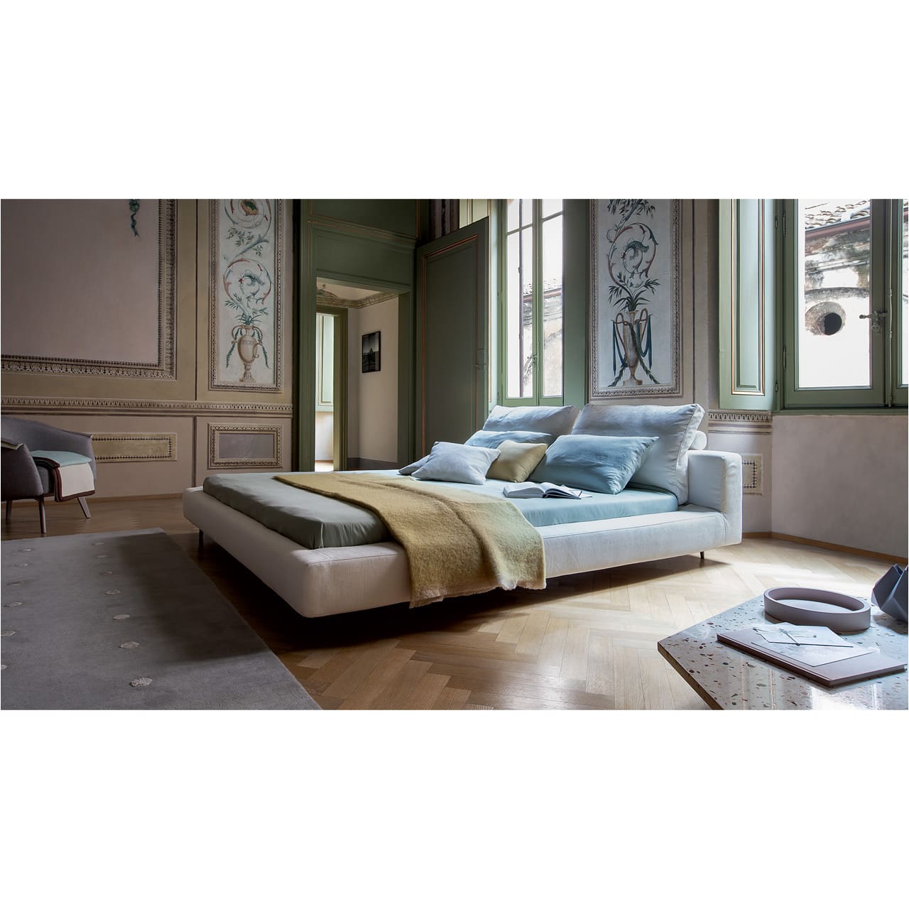 Bonaldo – Letto matrimoniale Owen LONGHO Design Concept Store