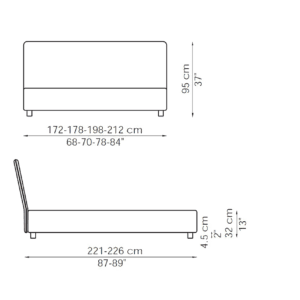 Bonaldo – Letto matrimoniale Tonight longho palermo