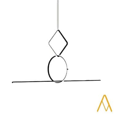 Flos - Sospensione Arragements Square small +Round small + Line + rosone grande