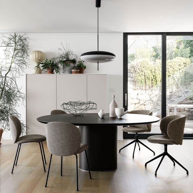 Kristalia – Tavolo Holo Pillar piano legno Longho Design Palermo