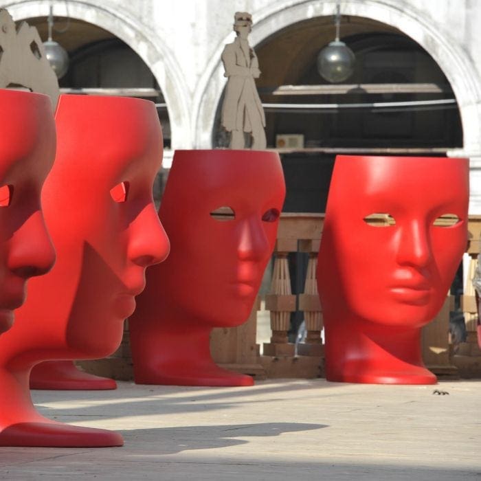 Poltrone Nemo Di Driade Driade Poltrona Nemo Rossa LONGHO Design