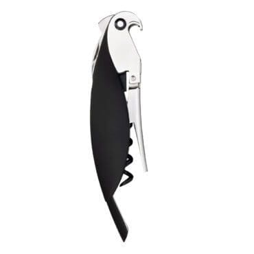 Alessi - Cavatappi Sommelier Parrot Nero