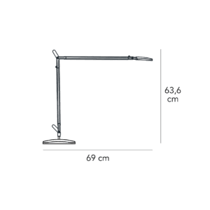 Fontana Arte – Lampada Volée media longho palermo_dimensioni