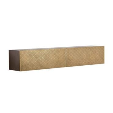De Castelli - Madia sospesa Tako 220 up ottone DeErosion