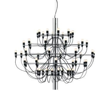 Flos - Lampadario 2097/50 Frosted Bulbs Cromo