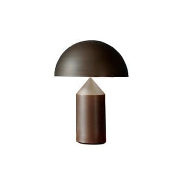 Oluce - Lampada da tavolo Atollo 239 Metallo Bronzo H50