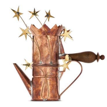 Alessi - Caffettiera con cuore e stelle