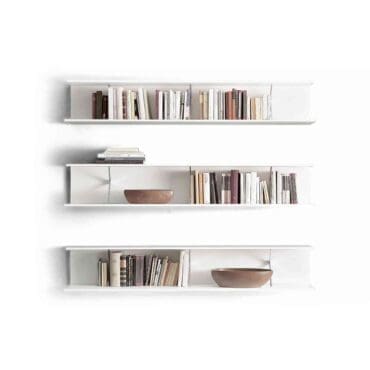 LEMA – Libreria Mimì 120x35.8 h30 laccato opaco