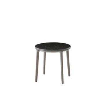 Maxalto - Tavolino Caratos d43 piano marmo nero Marquinia