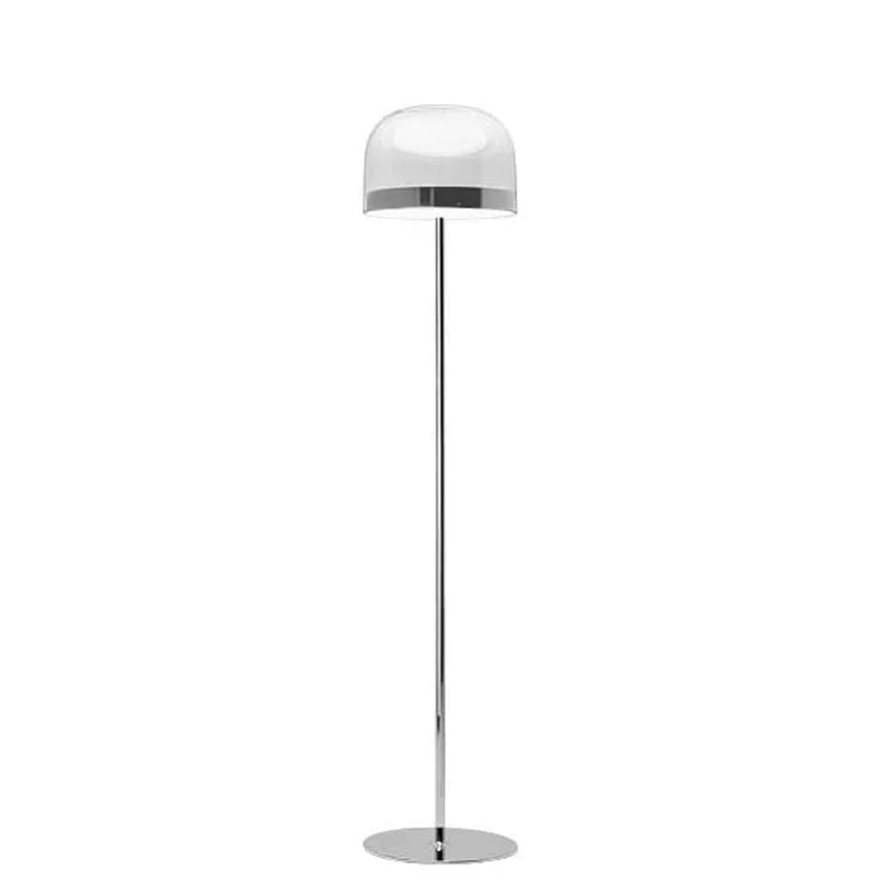 Fontana Arte Lampada da terra Equatore Media cromo longho design palermo 0