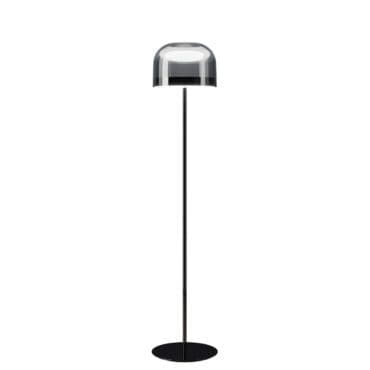 Fontana Arte - Lampada da terra Equatore Media nero