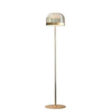 Fontana Arte - Lampada da terra Equatore Media oro