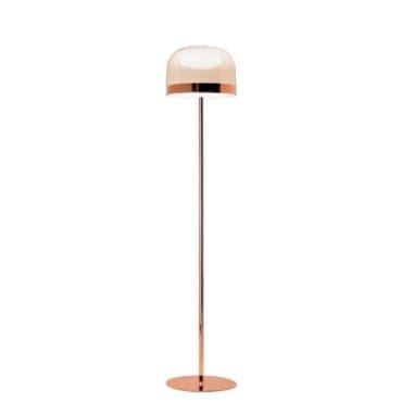 Fontana Arte - Lampada da terra Equatore Media rosa