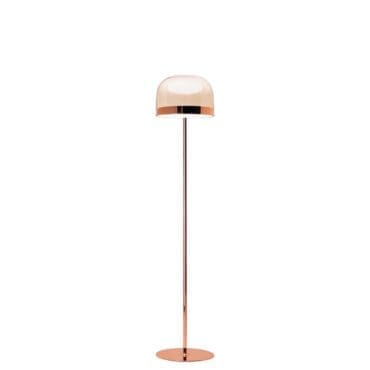 Fontana Arte - Lampada da terra Equatore Piccola rosa