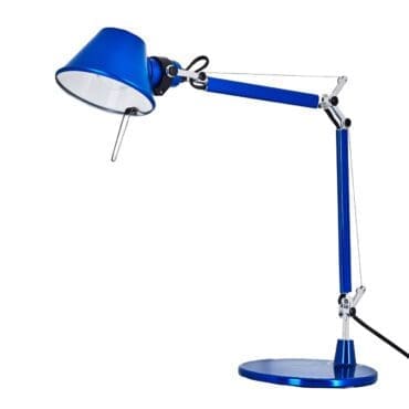 Artemide - Lampada da tavolo Tolomeo Micro blu anodizzato