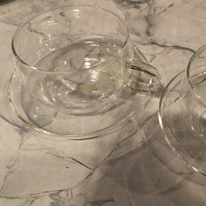 Bitossi Home Tazze thè vetro borosilicato 2pz Longho Design Palermo