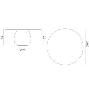 Gervasoni Tavolo Inout 836 longho design palermo dimensioni