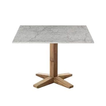 Gervasoni - Tavolo Jeko 35 piano in marmo bianco Carrara