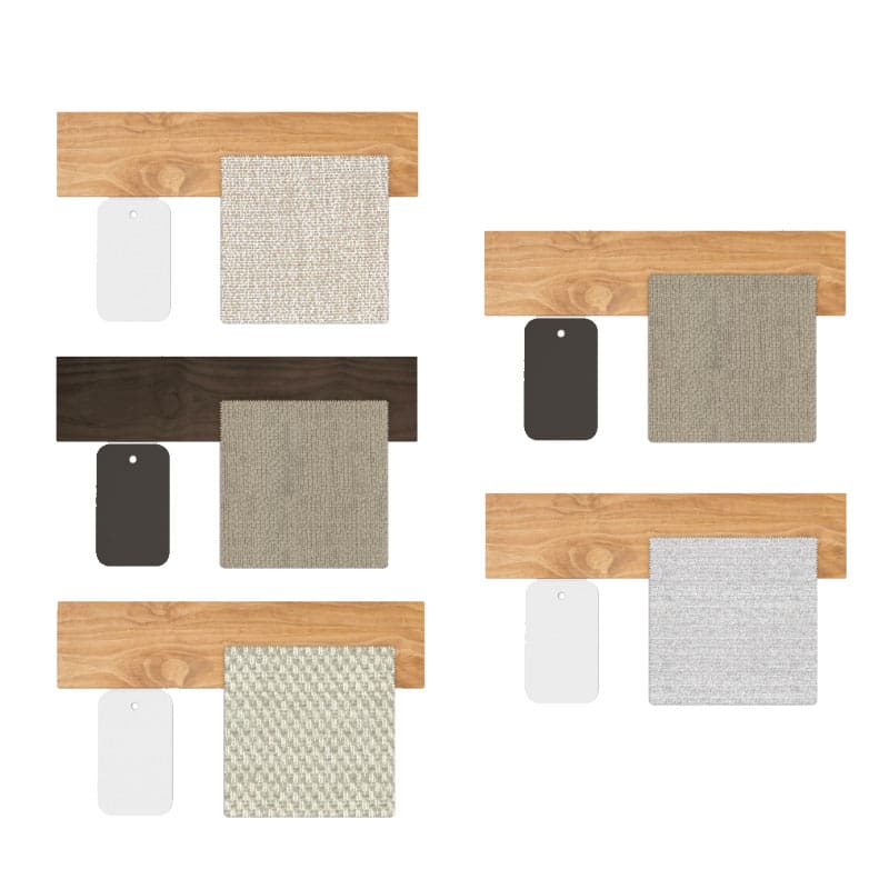 Talenti Divano 3 posti Allure finiture Longho Design Palermo