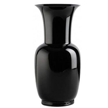 Venini - Vaso Opalino large nero