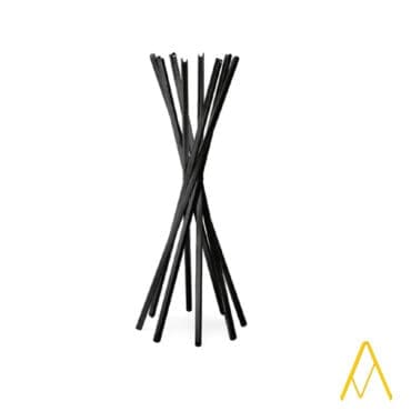 Zanotta Appendiabiti Sciangai nero Longho Design Palermo