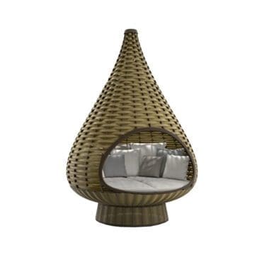 Dedon – Lettino lounge Nestrest tessuto cat.A