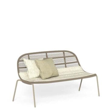Talenti Divano Love Seat Panama Dove Sand Longho Design Palermo