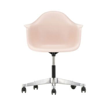 Vitra - Sedia Eames Plastic Armchair PACC rosato pallido RE