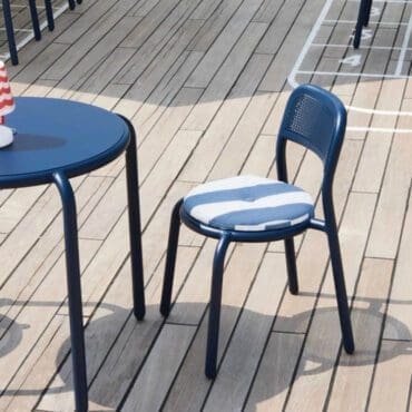 Fatboy-cuscino-per-sedia-Toni-Chair-stripe-ocean-blue-Longho-Design-Palermo