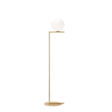 Flos - Lampada da terra IC F 2 ottone