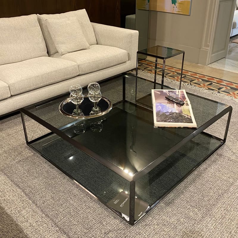 45 Coffee Molteni 45 Tavolino Molteni – Tavolino 45° Nickel Nero