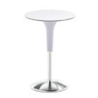 Tavolino Zanziplano rotondo 60 bianco