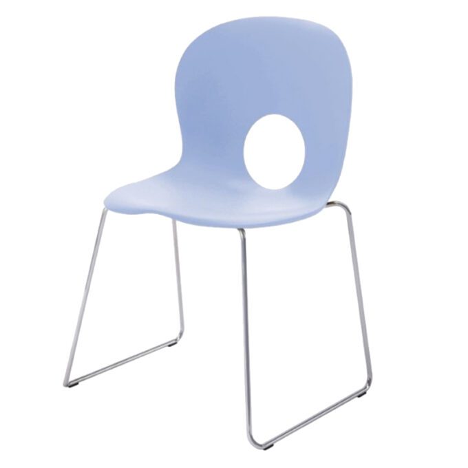 Rexite-sedia-Olivia-Slim-azzurro-chiaro-Longho-Design-Palermo