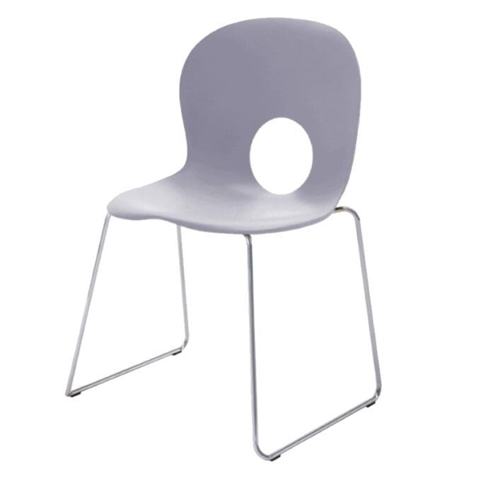 Rexite-sedia-Olivia-Slim-grigio-perla-Longho-Design-Palermo