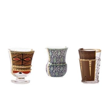 Seletti-Bicchieri Hybrid Rodinia longho design palermo.