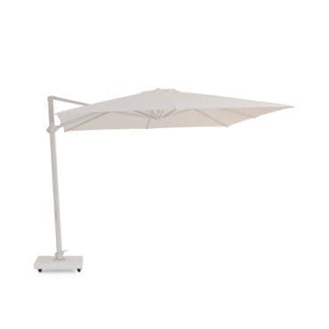 Talenti - Parasol Marte 3x3+Base+Ruote+Cover Bianco