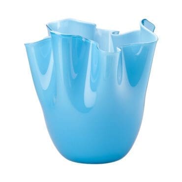 Venini - Vaso Fazzoletto medium acquamare