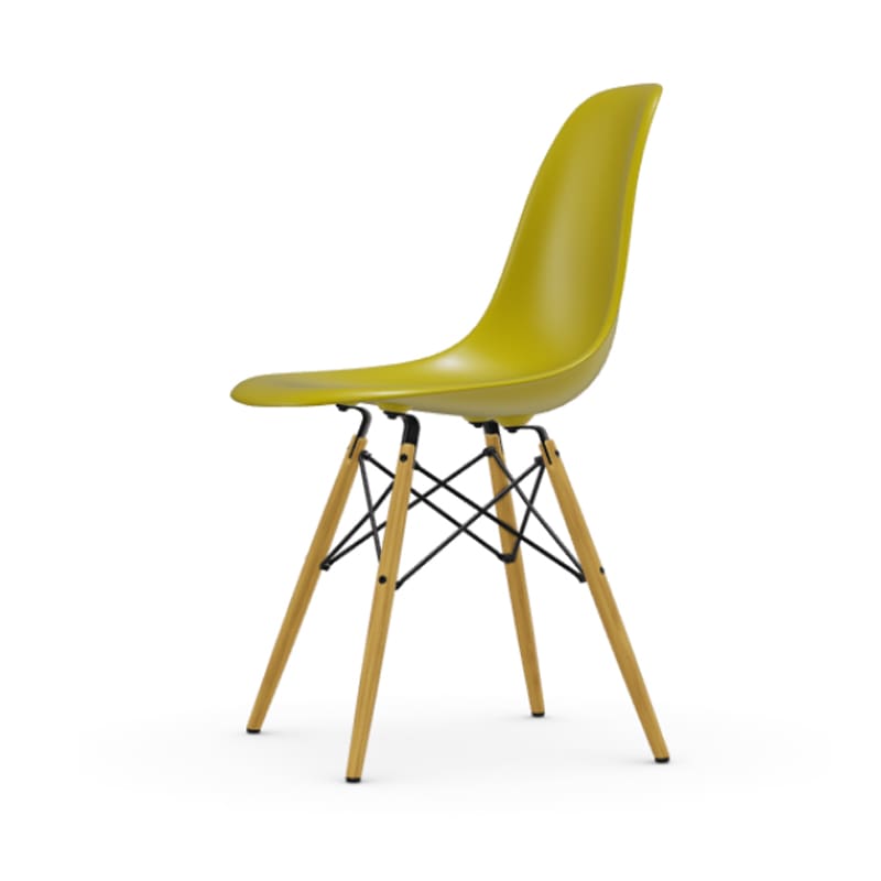 Vitra Eames Plastic Chair DSW acero senape RE LONGHO Design